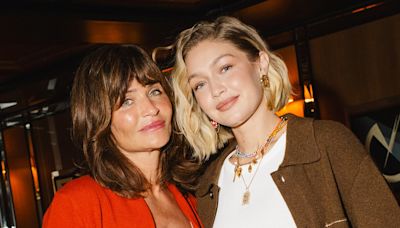 Gigi Hadid enjoys a fun girls' night out with Helena Christensen