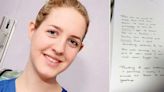 Lucy Letby: Nurse wrote 'not normal' sympathy card to parents of baby 'she killed'