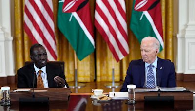 Kenya to become ‘major non-Nato ally’ to US as Biden rolls out red carpet for president William Ruto