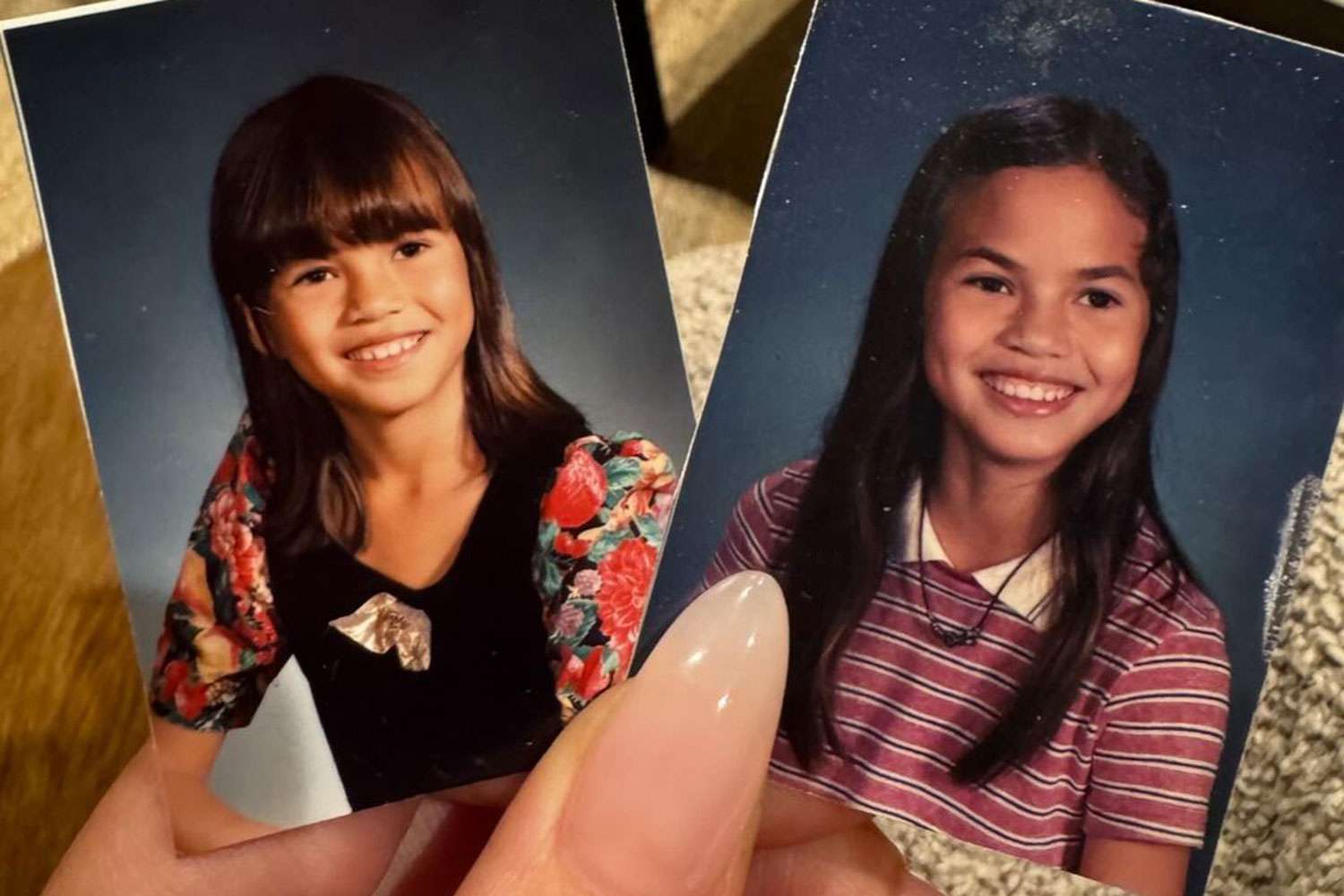 Chrissy Teigen Posts Cute Throwback Pics Including ‘Criminal’ Perm with Bangs