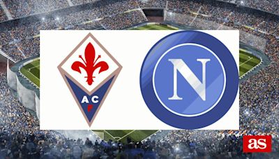 Fiorentina vs Nápoles: estadísticas previas y datos en directo | Serie A 2023/2024