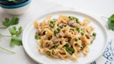 Ground turkey, low-fat sour cream deliver stroganoff flavor without excess fat, calories