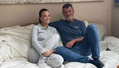 Ireland legend Roy Keane shows his softer side with rarely seen daughter