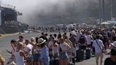 Huge queues on Greek isle of Santorini amid outrage at overtourism