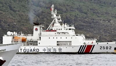 中國海警船出沒釣魚台海域 嗆日本漁船「侵入領海」：依法實施驅離