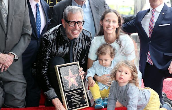 Jeff Goldblum says it's 'important' for his young children to learn independence: 'Row your own boat'