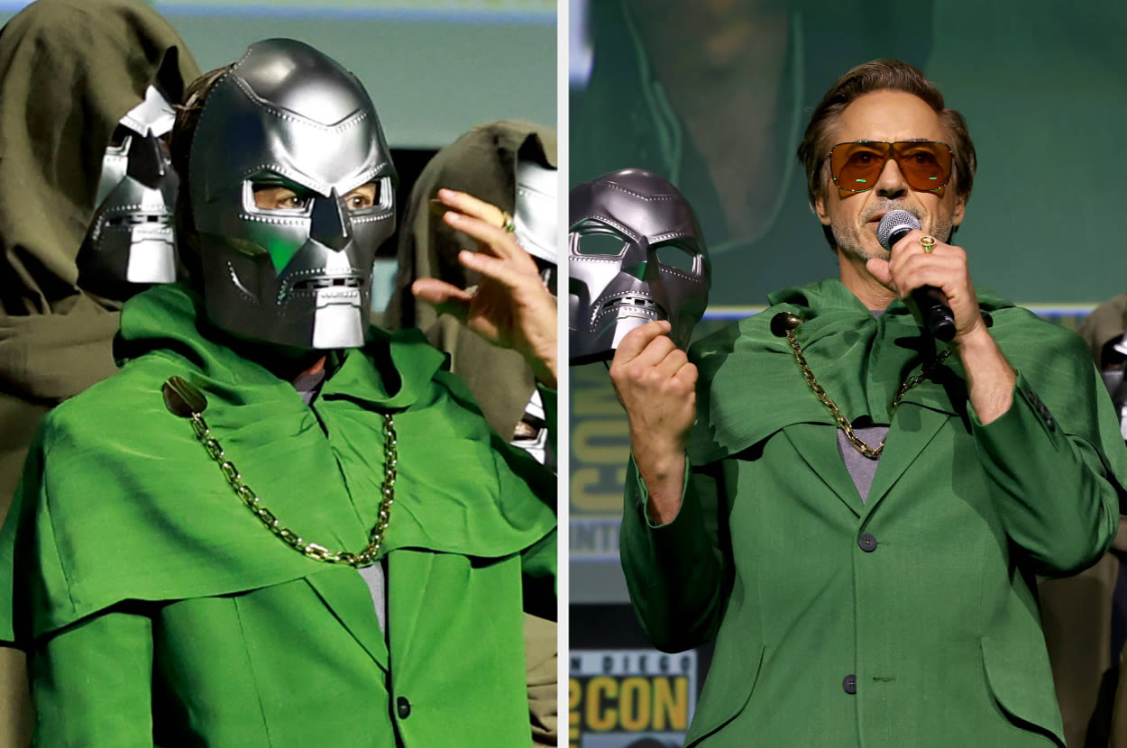 Robert Downey Jr. Just Confirmed His Return To The MCU As Doctor Doom: "New Mask, Same Task"