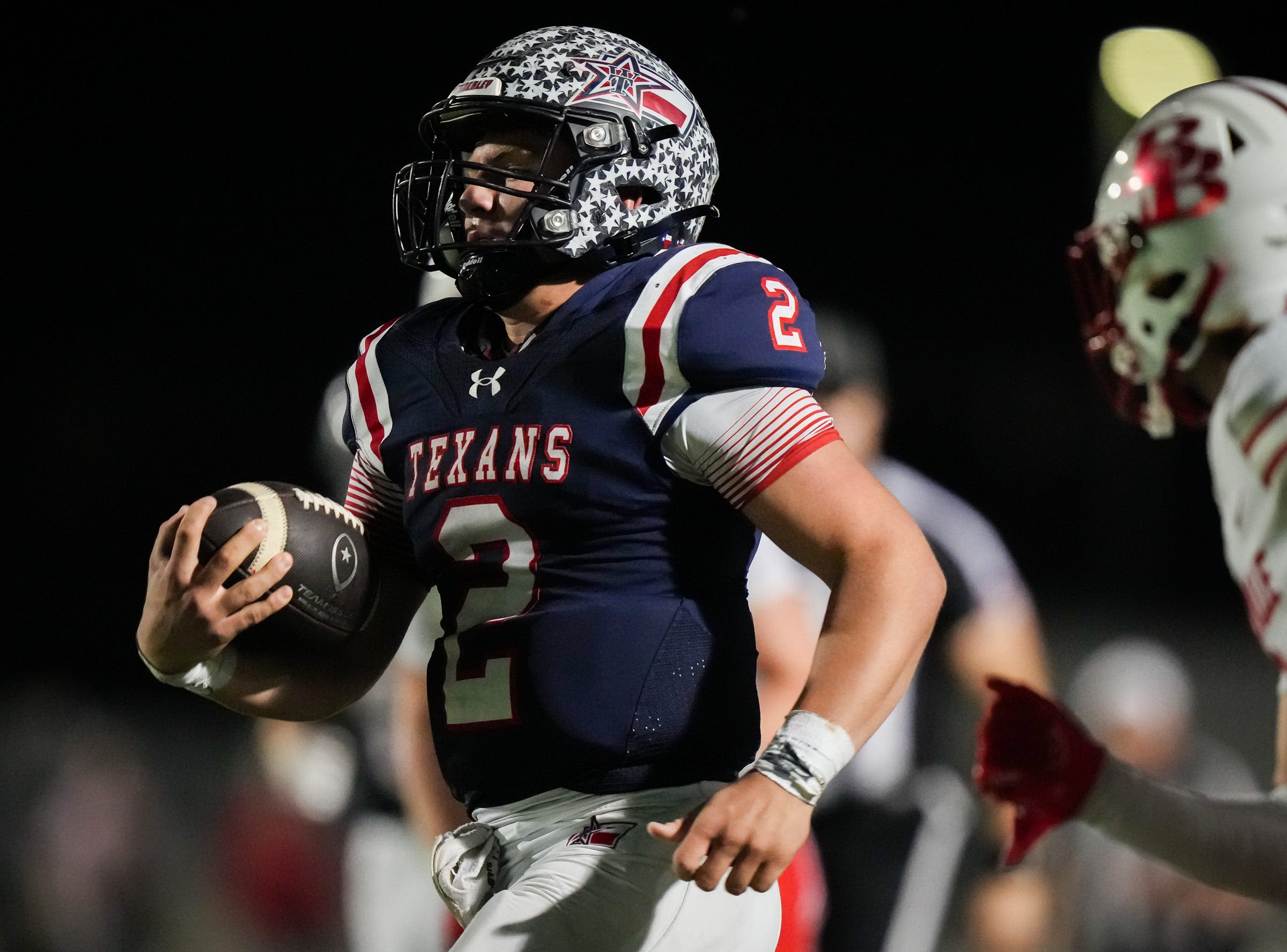 For Wimberley quarterback Cody Stoever, absorbing and delivering hits part of his DNA