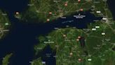 Russian Oil Tankers Sanctioned by the UK Gather in Baltic Sea