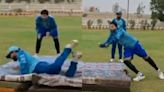 'Evolving... just backwards': Pakistan players bashed after bizarre catching drill on mattresses goes viral