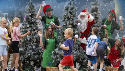 Why there was snow at Marwell Zoo on one of the hottest days of the year