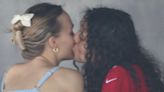 Lily-Rose Depp and Girlfriend 070 Shake Share a Kiss Over Lunch in Los Angeles: Photo