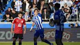 3-0. El Alavés tira abajo la puerta de la salvación