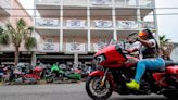 Rain keeps bikers from roads on first night of Black Bike Week, but doesn’t dampen spirits