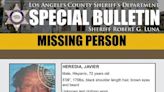 Los Angeles County Sheriff Seeks Public’s Help Locating At-Risk Missing Person Javier Heredia, Last Seen in Palmdale