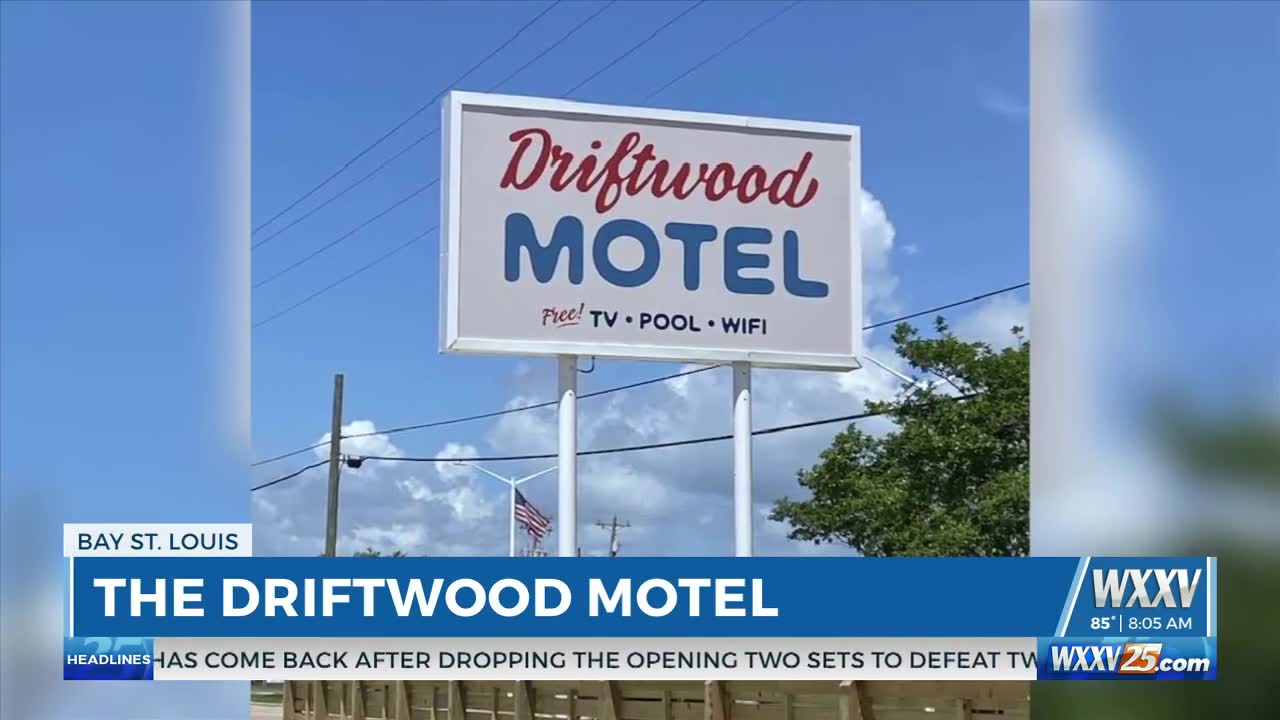 WXXV Morning Reporter Everett Ganier Jr. has a look at the new Driftwood Motel in Bay St. Louis - WXXV News 25