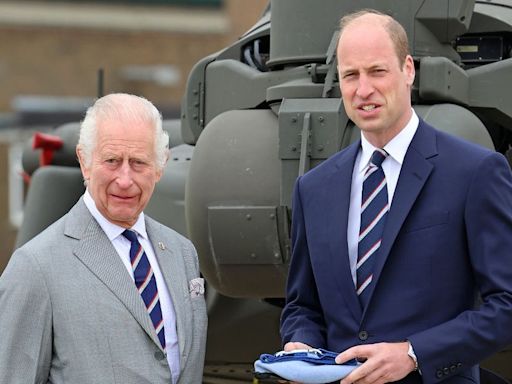 King and William put on united front in engagement after Harry's tour - live