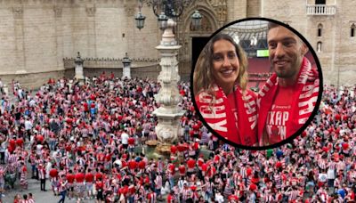 Los novios virales de la Copa del Rey, invitados a San Mamés: “Os habéis ganado nuestro cariño”