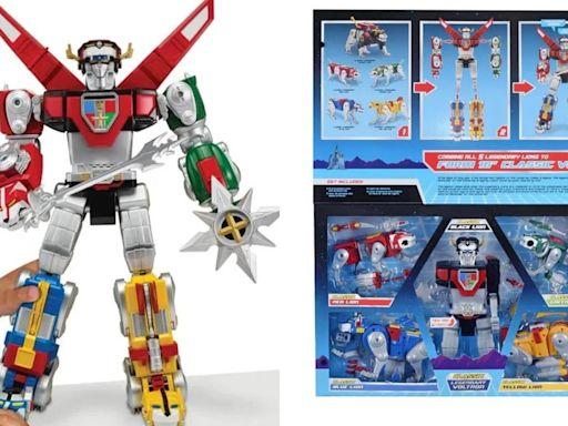 Voltron 40th Anniversary Playmates Box Set Includes 5 Transformable Lions