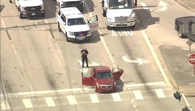 Man confirmed dead after being found shot several times in car on Eastex Freeway feeder road