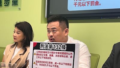 徐巧芯公布秘密文件已涉犯刑法！外交部將採法律行動…綠營國會監督法案再被散會「藍白浪費11天」