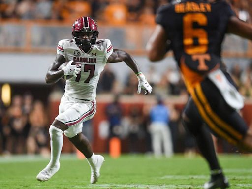 NFL Draft 2024: Panthers trade into first round to select South Carolina WR Xavier Legette