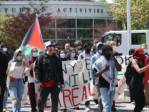 Stony Brook University president defends protest arrests amid new pro-Palestinian demonstration