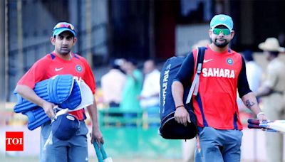 'It's not just Gautam Gambhir and Virat Kohli, there are...' - Ashish Nehra on Kohli, Gambhir back in same dressing room | Cricket News - Times of India