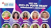 15 students selected amongst hundreds to serve as national Youth Heart Ambassadors