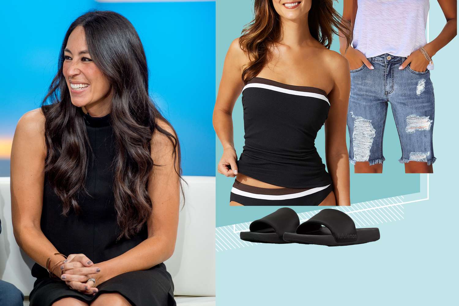 Joanna Gaines Styled These Functional Jean Shorts with Summer’s Favorite Shoe — Copy Her Practical Look from $10