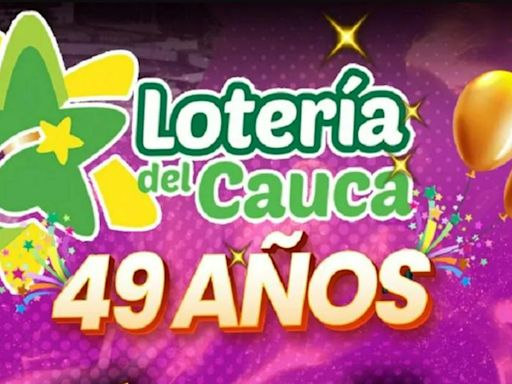 Lotería del Cauca resultado último sorteo hoy 1 de junio y nuevo premio mayor