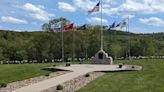 Local veterans organizations tout Veterans Circle Monument at Crown Crest Cemetery
