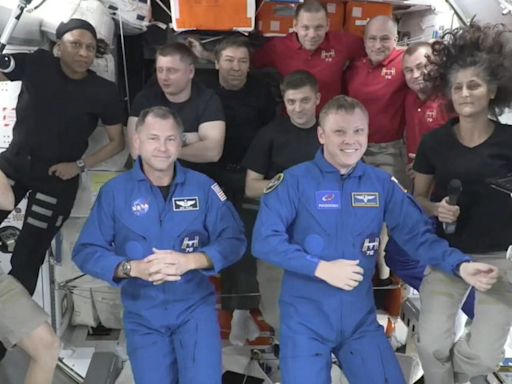 Stuck NASA astronauts Sunita Williams and Butch Wilmore welcome SpaceX capsule that'll bring them home next year