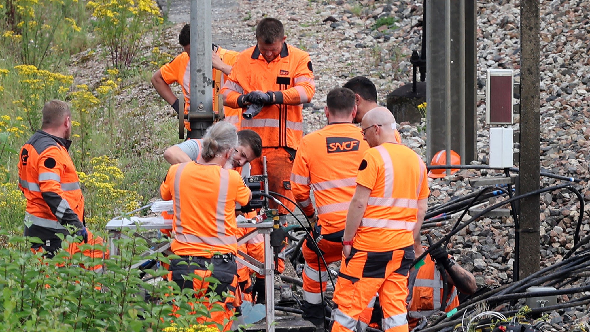 French Railways Hit By Coordinated Arson Attacks, Strand Travelers Ahead Of Olympics