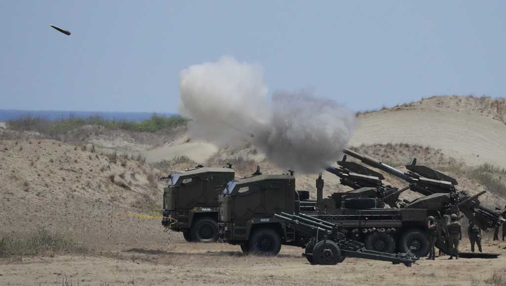 US and Philippine forces sink a ship during largescale drills in the disputed South China Sea