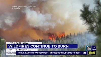 Davis Fire currently 3rd-largest in Nevada at 5,600 acres