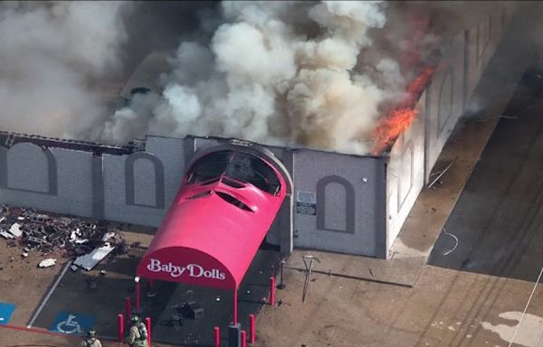 Baby Dolls adult entertainment club catches fire in Fort Worth