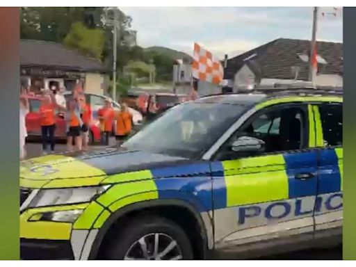 DUP meet PSNI over Armagh victory police car footage