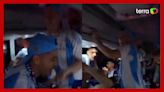 Jogadores da Argentina cantam música racista durante festa do título da Copa América