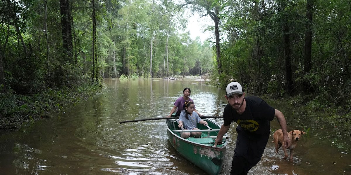 Heavy rains ease around Houston but flooding remains after hundreds of rescues, evacuations