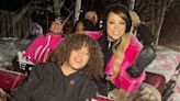 Mariah Carey and Twins Monroe and Moroccan Enjoy a Christmas Eve Sleigh Ride