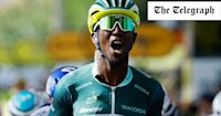 Biniam Girmay takes Tour de France stage 12 win as Primoz Roglic crashes