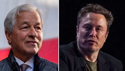 Elon Musk y Jamie Dimon hacen las paces - La Tercera