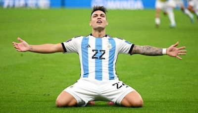 Gol y un peinado insólito: así fue el debut de Lautaro Martínez en la primera de Bahía Blanca a los 15 años