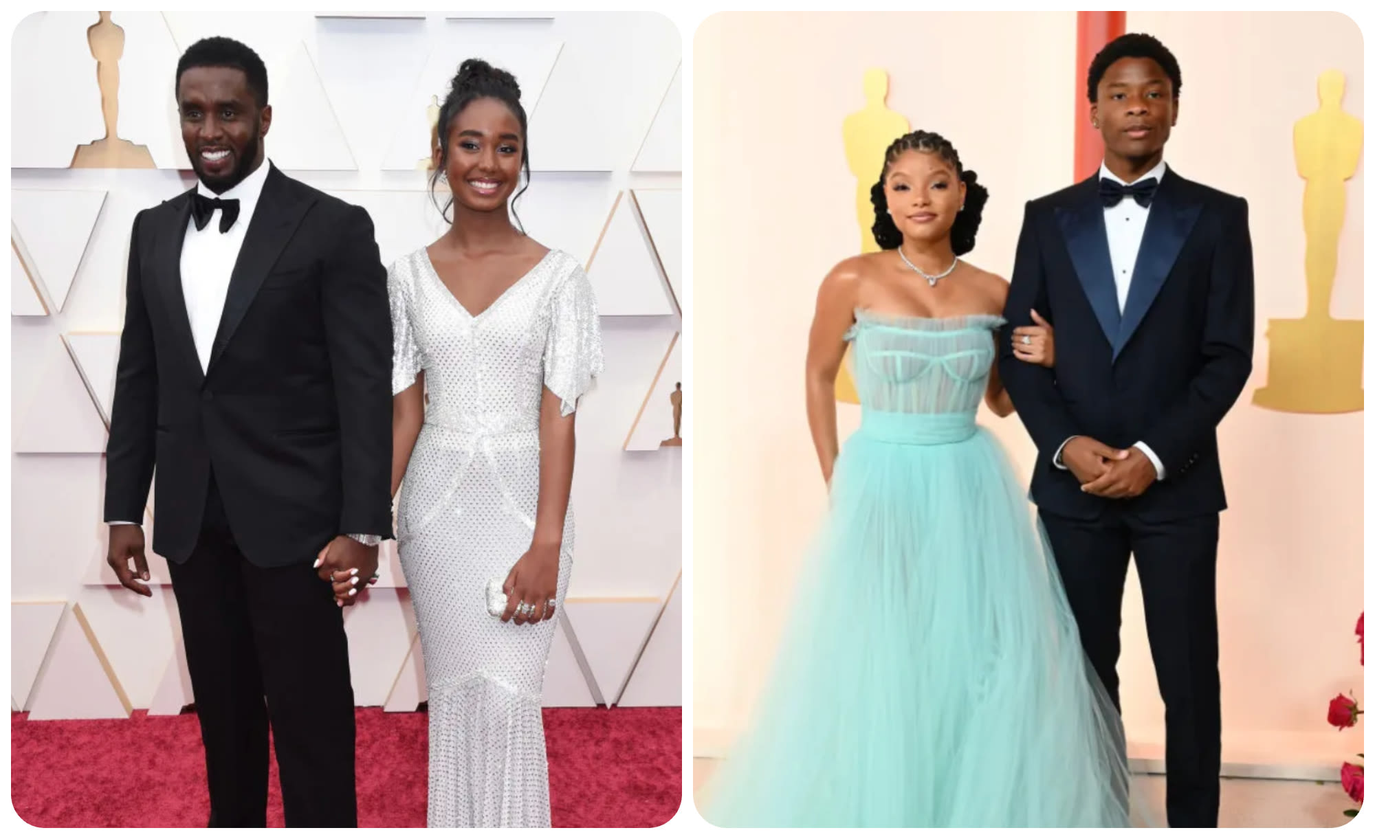 Prom Preciousness! Chloe & Halle Bailey's Brother Branson Takes Diddy's Daughter Chance To Prom