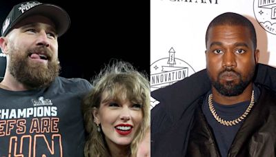 Kanye West Name Drops Taylor Swift and Travis Kelce in New Album