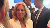 Jill Biden attends a star-studded Olympics party