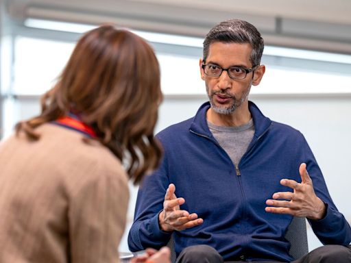 Google’s Sundar Pichai Lays Out His AI Roadmap