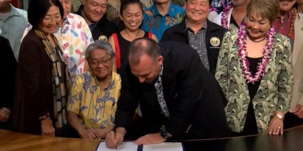 Gov. Josh Green signs ‘historic’ tax cut bill for working families