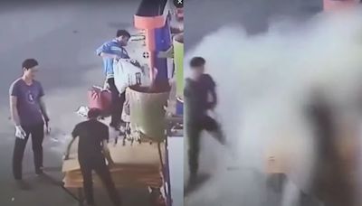 恐怖工安意外！越南工人「捲入攪拌機」1手2腿當場全斷 驚悚影片曝光